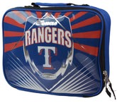 Texas Rangers MLB Lightning Style Soft-Sided Insulated Lunch Box